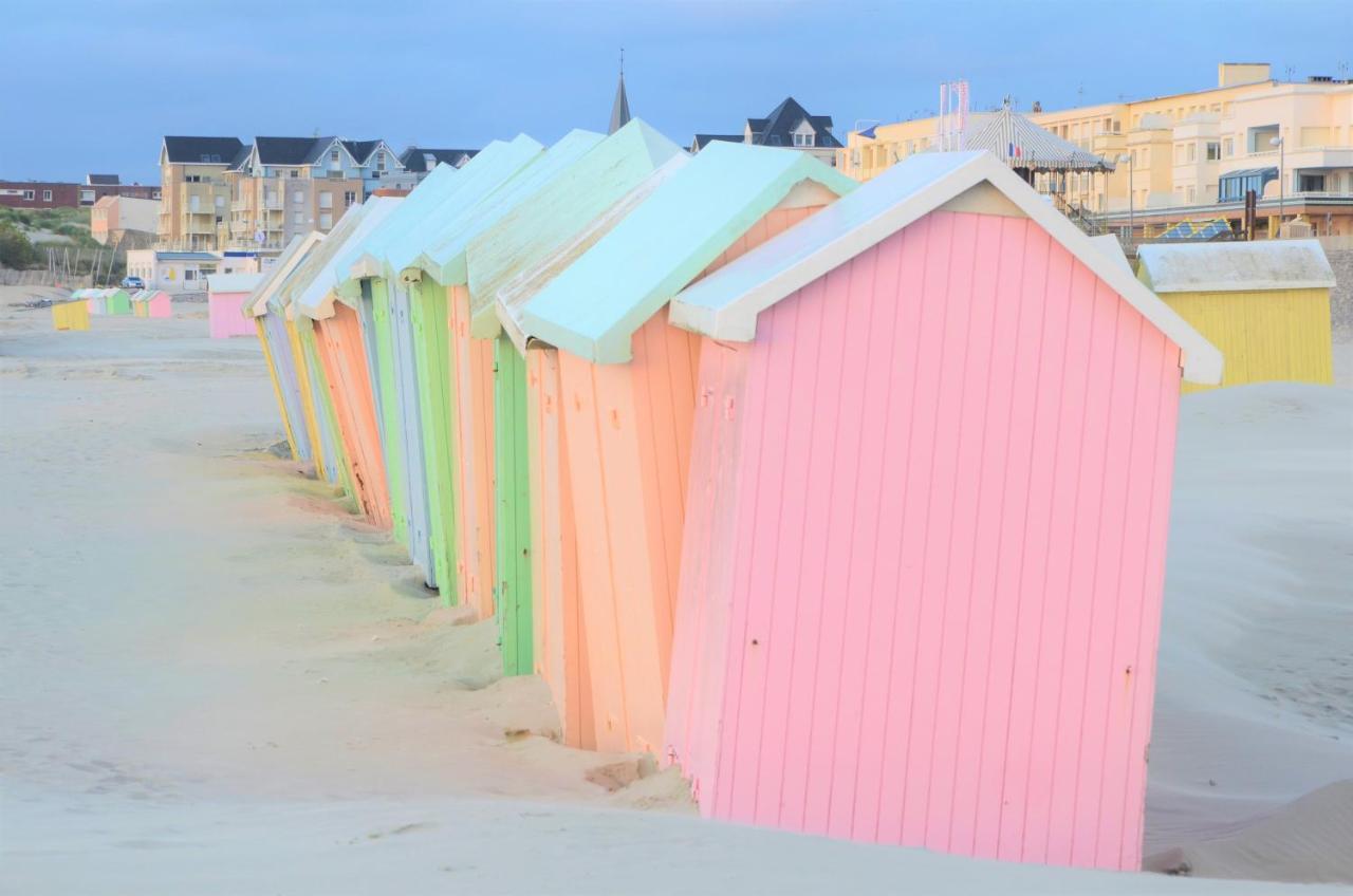 Apartament Cozy D'Opale Charmant T1 Bord De Mer Cour Privee Et Clot Wifi 3 Pers Animaux Acceptes Gratuit Berck Zewnętrze zdjęcie